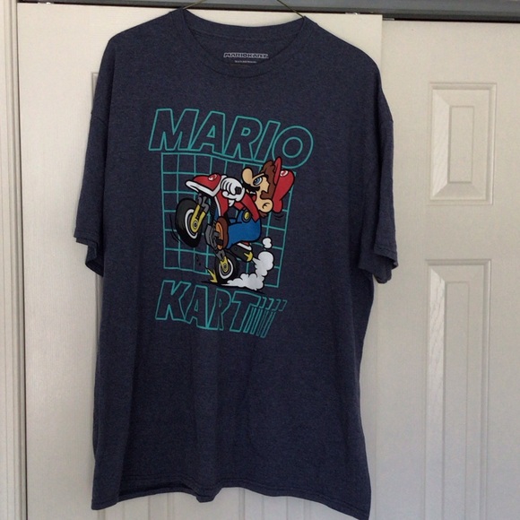 Mario Kart Graphic T-Shirt Short Sleeve 2xl - Picture 1 of 4